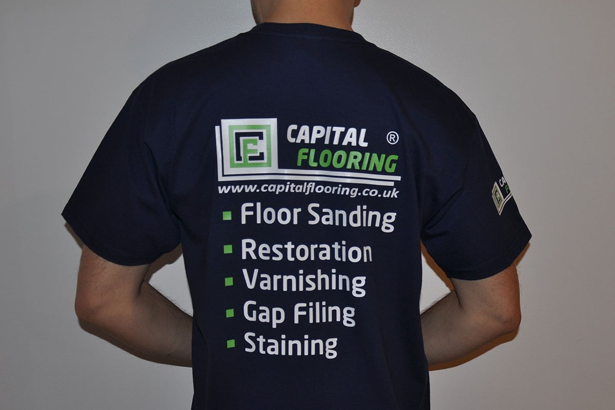 Capital Flooring Printed Workwear T-shirts