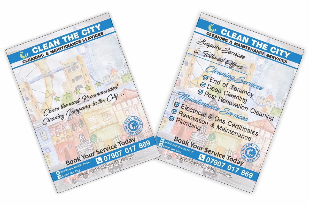 Clean The City Leaflets
