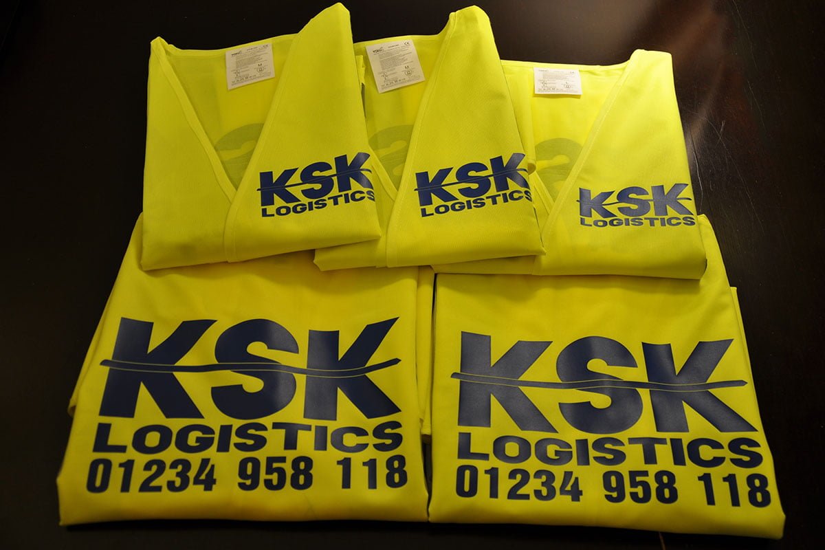 KSK Logistics Hi-Viz Vests