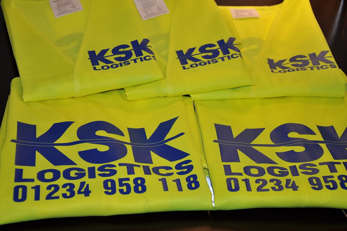 KSK Logistics Vests 5 KSK Logistics Hi-Viz Vests