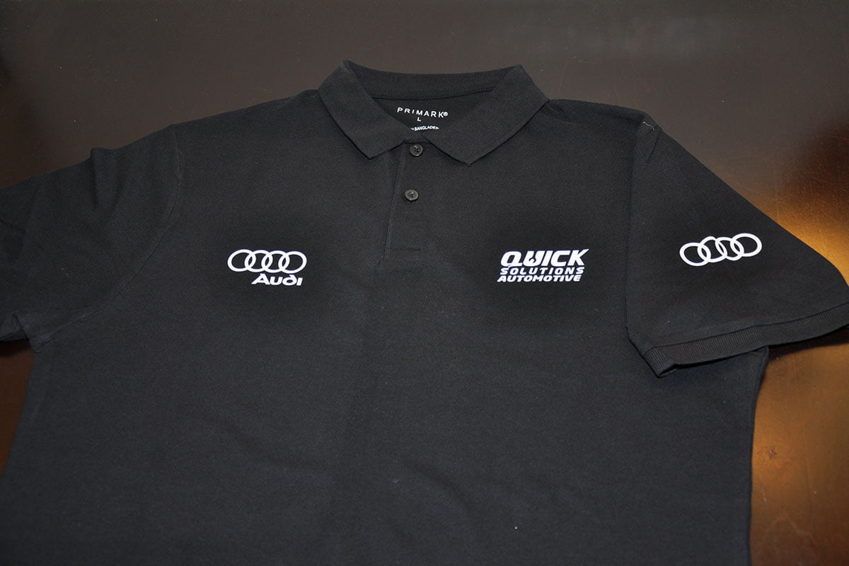 Quick Solutions Automotive Printed Polo Shirts 4 Quick Solutions Automotive Printed Polo Shirts