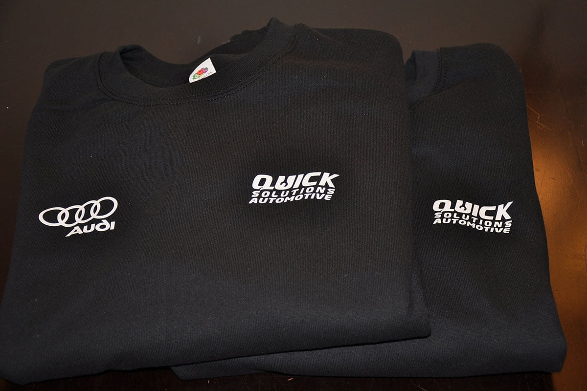 Quick Solutions Automotive Printed Sweatshirts 4 Quick Solutions Automotive Printed Sweatshirts