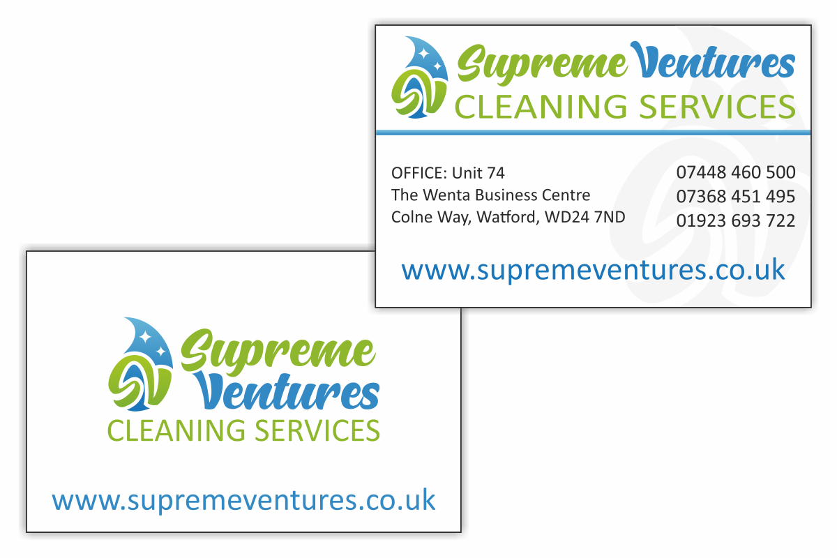 Supreme Ventures Business Cards