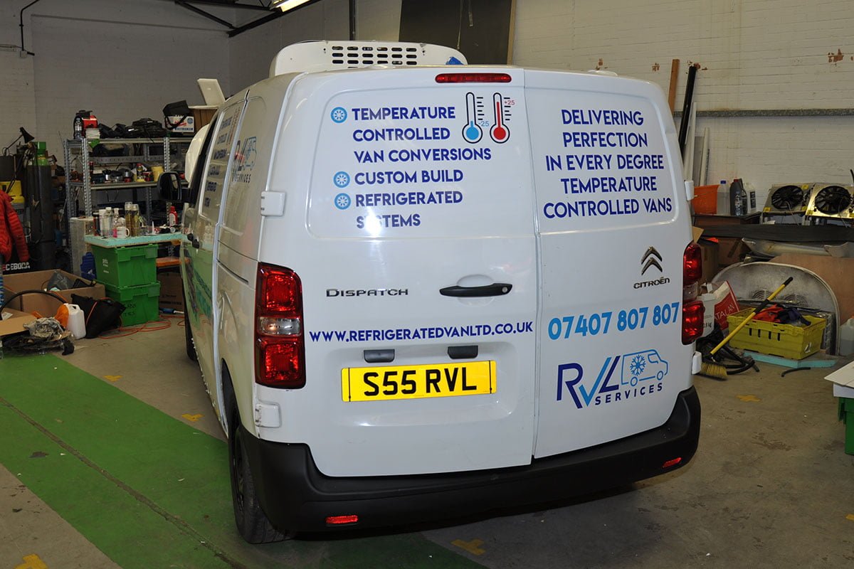 Van Signs RVL – Refrigerated Vans Ltd Van Signs RVL – Refrigerated Vans Ltd