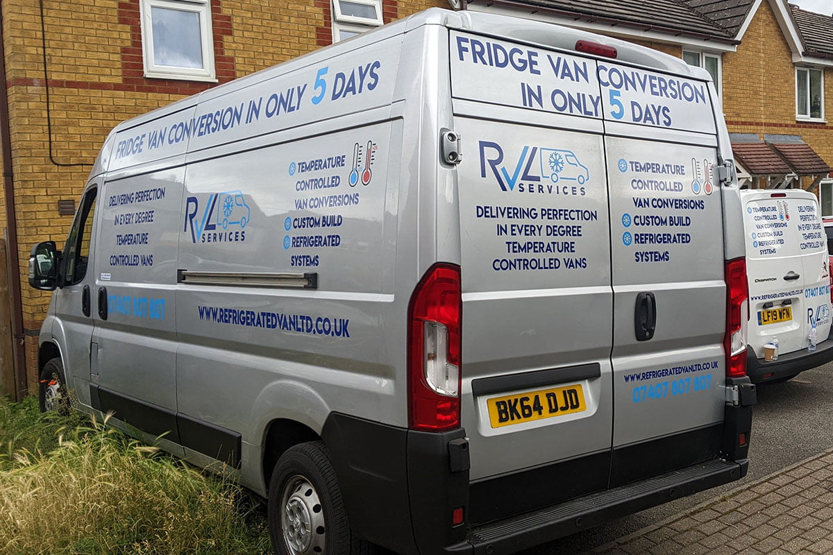 RVL Van Signage 4 RVL Van Signage